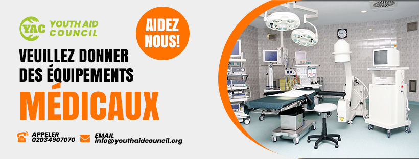 Faire un don d'équipement médical Faire un don d'équipement médical