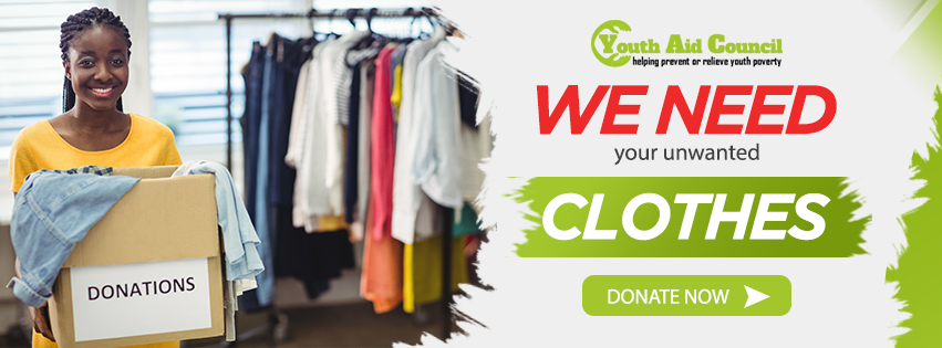 Donate your clothes to us